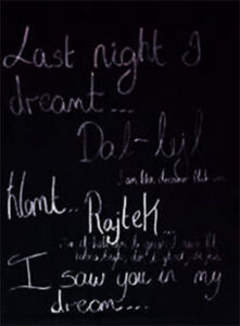 Last Night I dreamt