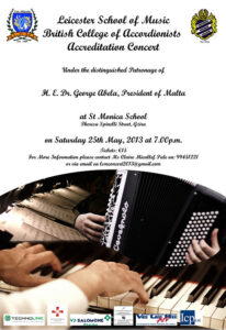 President's Concert Poster